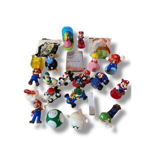 Lot of 22 Nintendo Super Mario Bros McDonalds Happy Meal Toys Super Mario 3 Wii